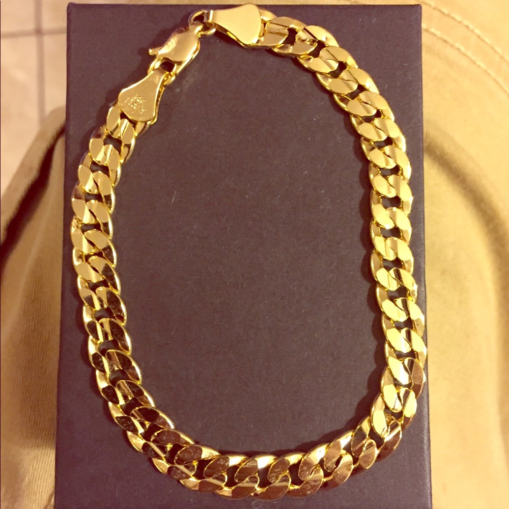 14k Italy gold filled bracelet